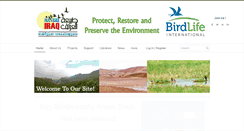 Desktop Screenshot of natureiraq.org